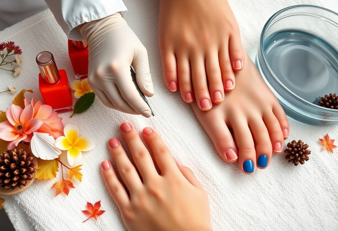 Manicure e pedicure professionali per mani curate ogni stagione